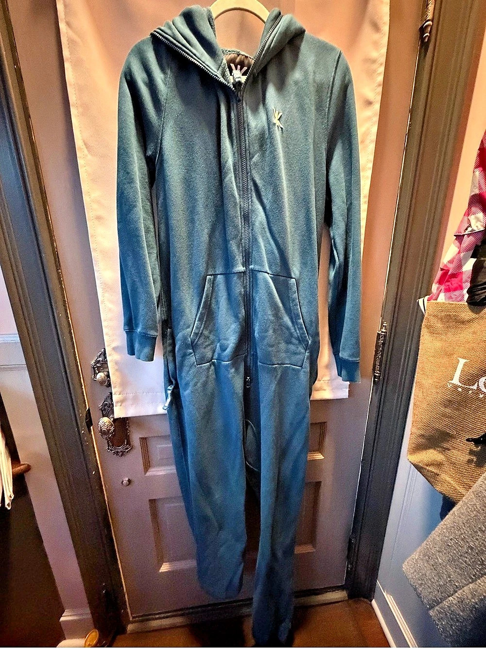 ONEPIECE The Original Onesie Blue Hooded Jumpsuit